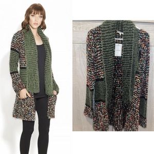 NWT Small Adore sweater duster